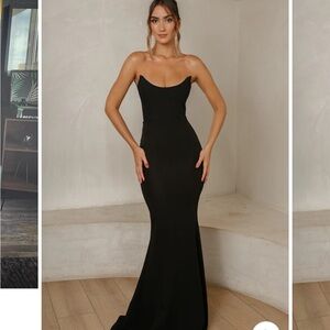 Jaus Celine Gown Black - Medium